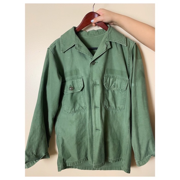 Custom Beaded Military Jacket 🐉📿 - Picture 3 of 5